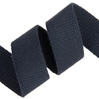 Sangle coton renforcée marine 30mm