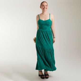 Patron robe Adriana 34/48 - par Coralie Bijasson