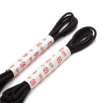 Lacets noirs 60 cm