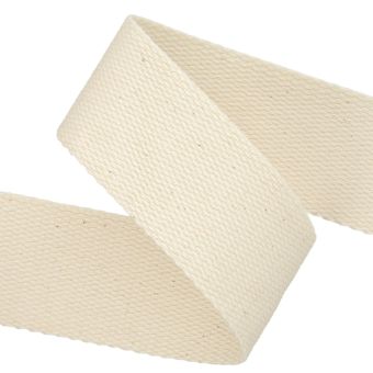 Sangle coton écru 38 mm