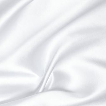 Tissu satin Lala uni blanc