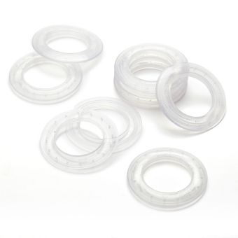 Oeillets clipsables plastique Ø 40 mm