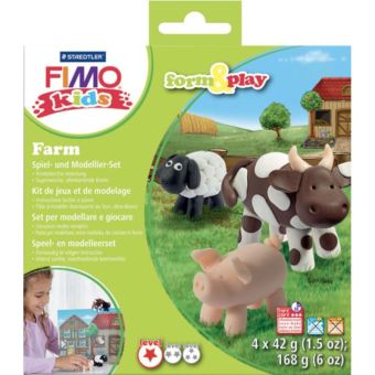 Fimo - Kit Pâte Fimo Kids La ferme 8034.01 ly