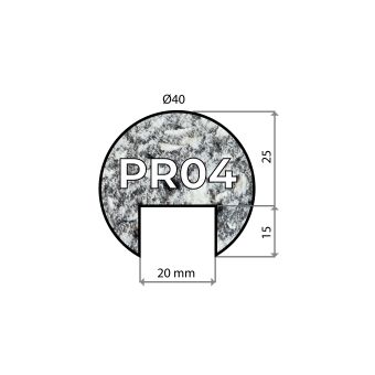 1 mètre de Bourrelet en aggloméré de mousse PR04