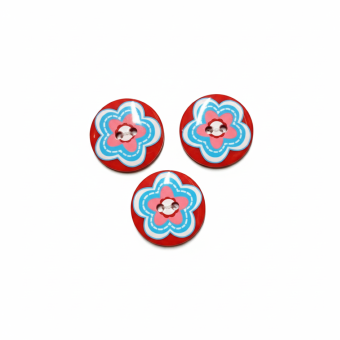 Lot De 20 Petits Boutons Vintage Verts - 3 Séries De 1,1 Cm, Référence 3092, Occasion, Origine France