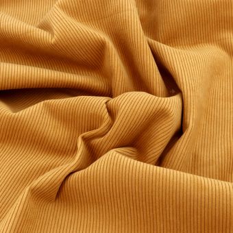 Tissu velours côtelé uni STARSKY Massala