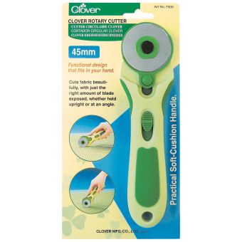 Cutter rotatif soft cushion 45 mm- Clover