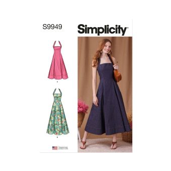 Patron simplicity s9949.u5 - robe en deux longueurs  44 à 52
