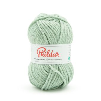 Pelote de laine phil imaginaire 6 opaline Phildar