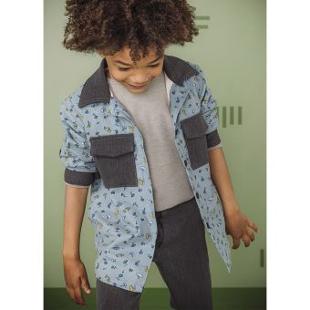 Patron McCall's 7638BOY Veste canadienne enfant de 3 à 8 ans 