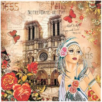 Carré Simili Cuir MODE Mode Notre Dame