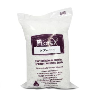 Rembourrage Flotex boules sac 1 kg Fibre Polyester Non-feu Boules