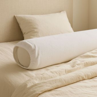 Protège traversin molleton 100% coton