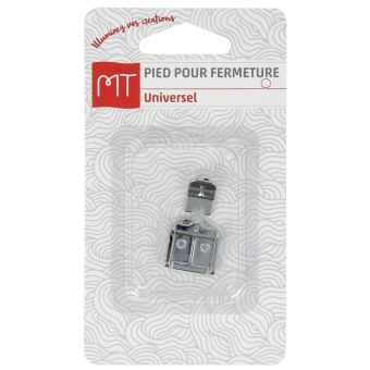Pied de machine universel pour fermeture éclair MT