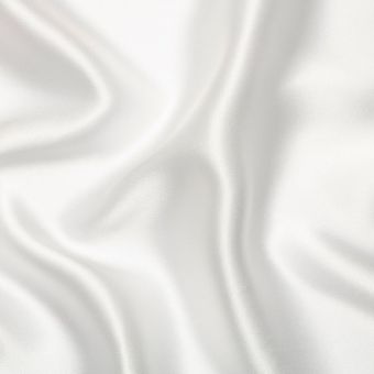 Tissu satin de soie ivoire uni fait en Italie