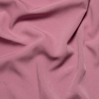 Tissu voile crêpe polyester uni parme