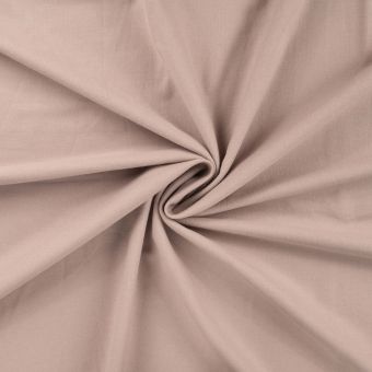 Tissu flanelle uni marron