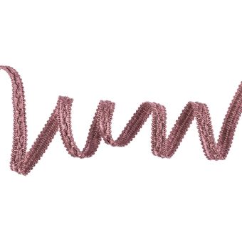 Galon lézarde francaise brillante rose 12 mm