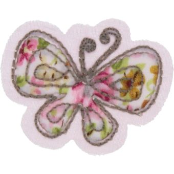 Écusson thermocollant papillon