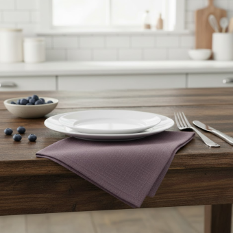 Serviette de table Essentiel gris 