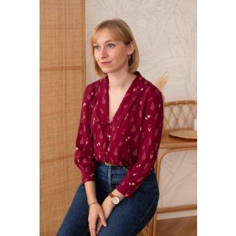 Patron Herbier blouse femme du 34 au 48 - Lise Tailor