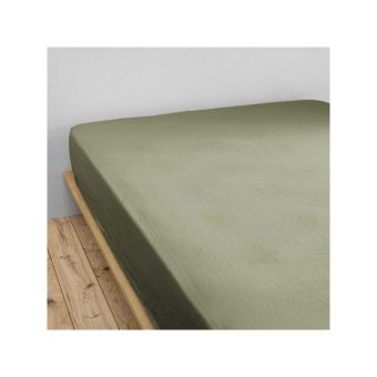 Drap housse "Gaïa" 140 x 190 cm "Gaze de Coton"