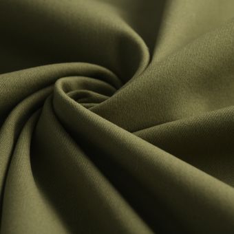 Tissu chino new charly uni kaki