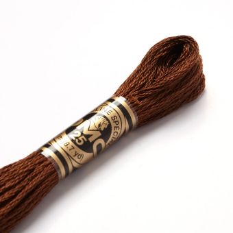 Fil mouliné à broder - Tons marrons - COL 898