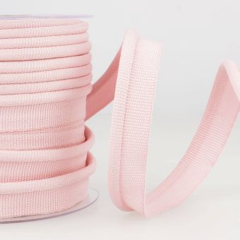 Dépassant passepoil rouleau 6mm rose pâle