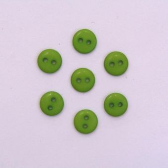 Lot de 20 Mini Boutons 9mm - Vert