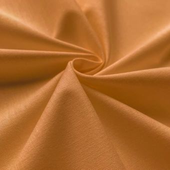 Tissu coton uni Cristina safran
