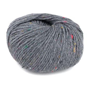 Pelote de fil à tricoter Séraphine gris - Plassard