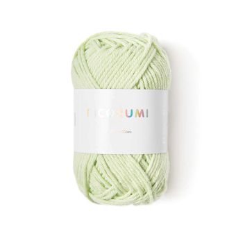 Fil à crocheter Creative Ricorumi dk vert pastel 045 coton 57,5m - Rico Design