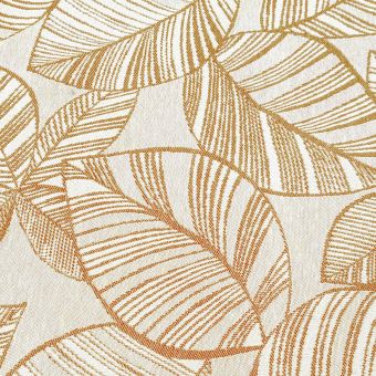 Tissu jacquard tissé teint collection MALIA Miel