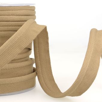 Dépassant passepoil rouleau 6mm taupe