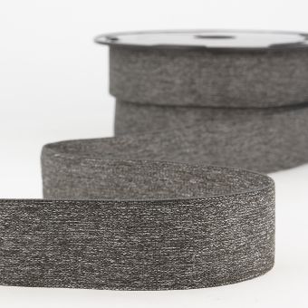 Élastique boxer 32mm gris chiné