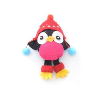 Suspension feutrine pingouin