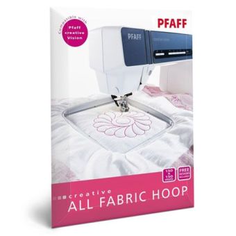 Cadre à broder pfaff creative hoop ii 150x150 820889096 réf. 21/83/1013