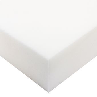 Plaque de mousse lit enfant 60x120x10 rose 28 kg/m3 