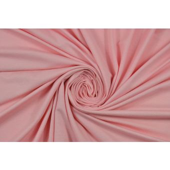 Coupon De Tissu 3 Mètres - Voile Léger En Coton Et Soie, Couleur Rose, Pour Couture Et Créations