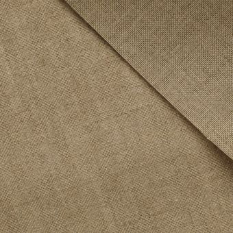 Toile de lin 12 fils à broder au mètre - Ficelle