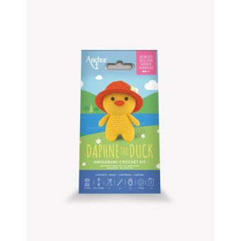 Kit crochet small amigurumis Daphné le canard