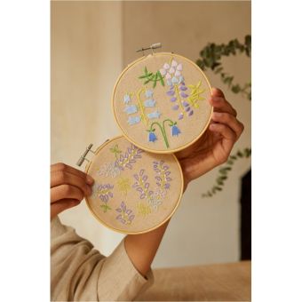 DMC - Kit Broderie Mindful Duo Senteurs Printanières