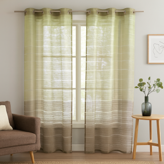 Voilage Organza bicolore 140 x 240 cm