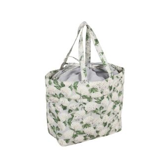 Sac de rangement à cordon "Hortensia" - 18x32x34cm - Hobby Gift