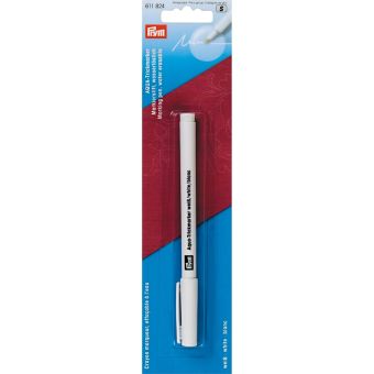 Aqua trick marker Prym, soluble dans l’eau, blanc