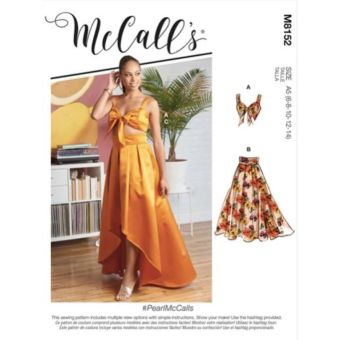 McCalls Patron De Couture 8306 Hauts, Jupes, Style Vintage 44