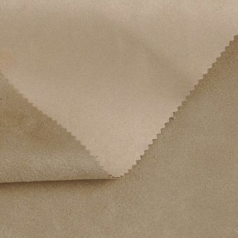 Tissu suédine double face Alaska sable beige