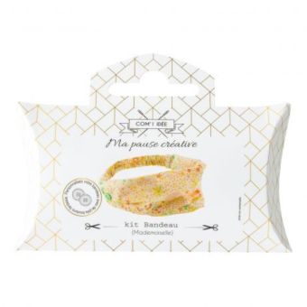 Kit bandeau liberty enfant étoiles jaune