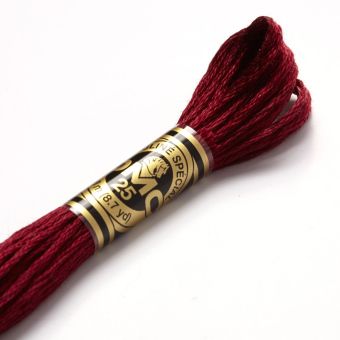 Fil mouliné à broder - Tons rouges - COL 815